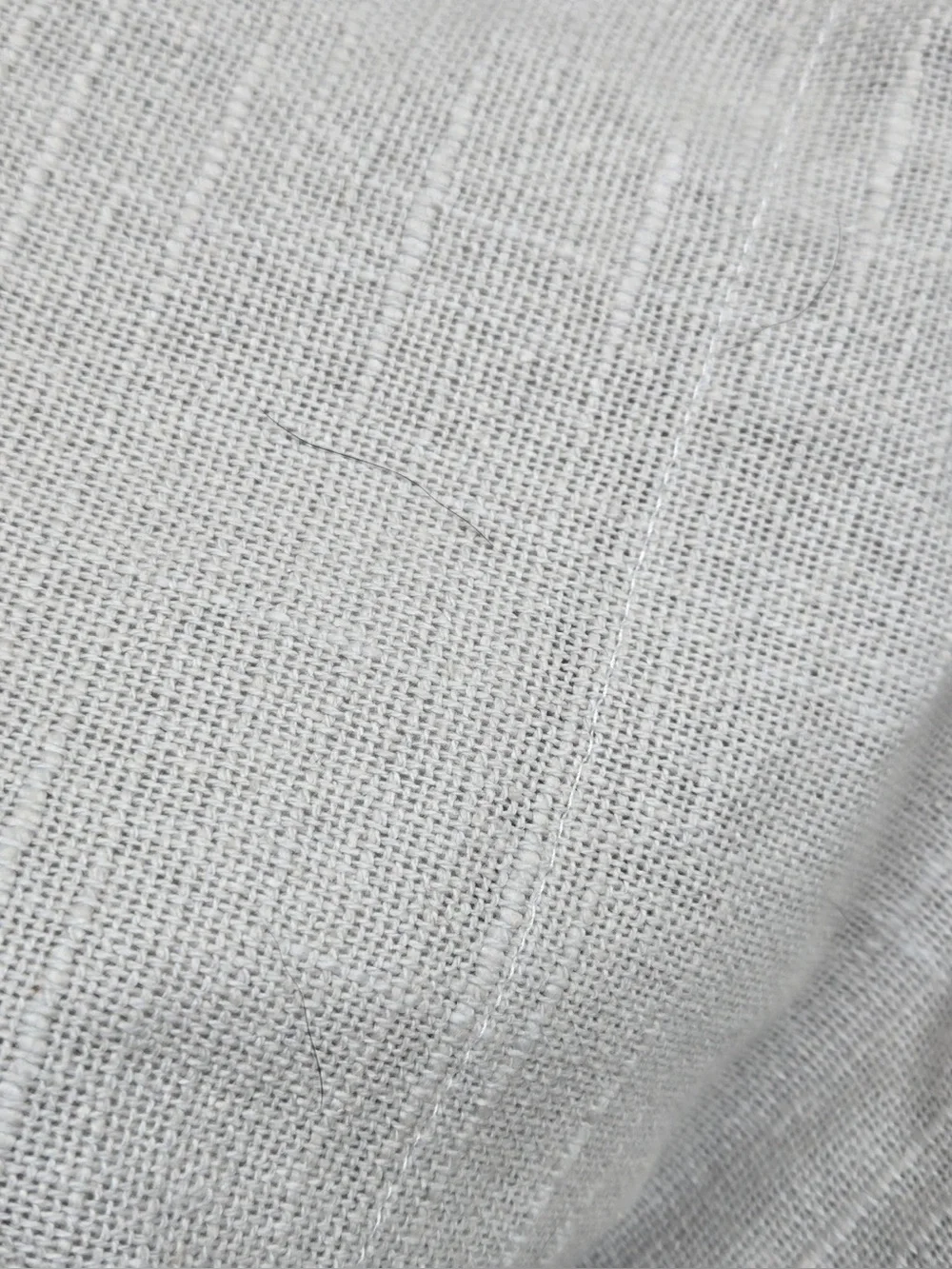 NWT QUINCE Set Of 2 48x96 Cotton Slub Blackout Curtains Cloud 0845
